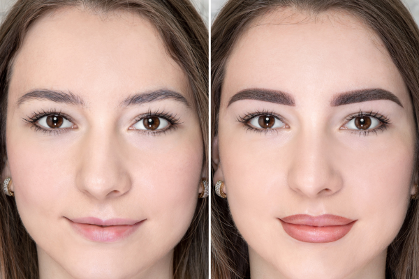 Permanent Makeup Before & After